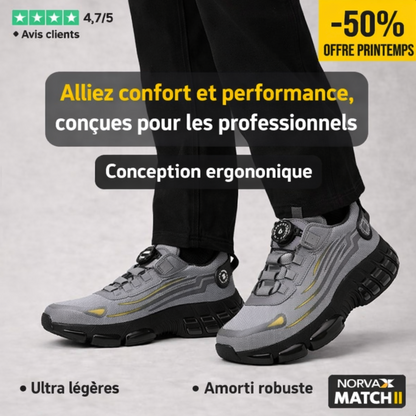 NORVAX MATCH II : Conçu pour la sécurité et un confort optimal toute la journée